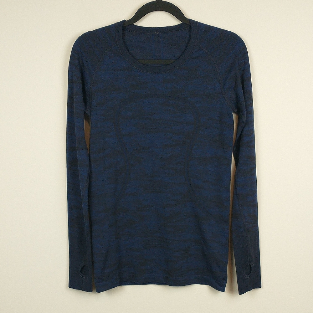 lululemon athletica Navy Long Sleeve Tee
